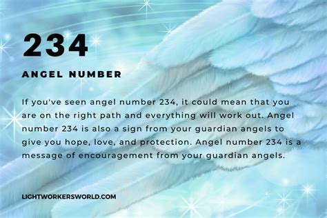 Angel Number 234 And Its Wonderful Meaning And Spiritual Significance