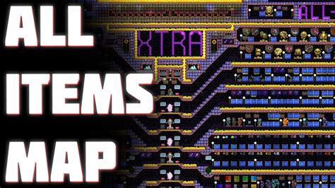 How To Get All Items Map Terraria 1449 In Steam How To Download