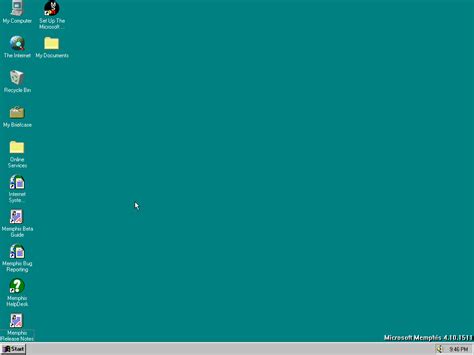 Windows 98 Build 1511 Betawiki