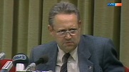 Pressekonferenz mit Günter Schabowski am 09. November 1989 | MDR.DE