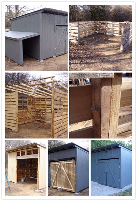 How To Build A Storage Shed With Wood Pallets Diy Tag Building A