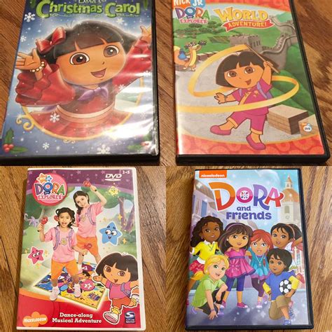 Nickelodeon Dora The Explorer Dvd Lot