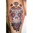 33 Crazily Gorgeous Sugar Skull Tattoos  DesignBump
