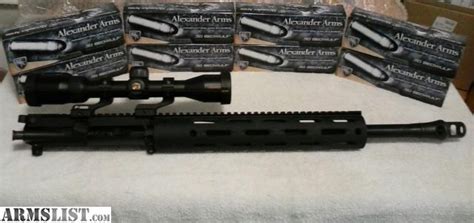 Armslist For Saletrade 50 Beowulf Complete Upper With Scope And Ammo