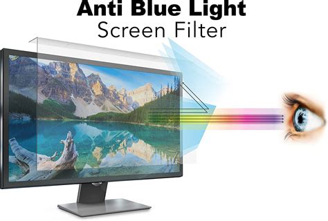 Anti Blue Light Screen Filter For 22 Inches Widescreen