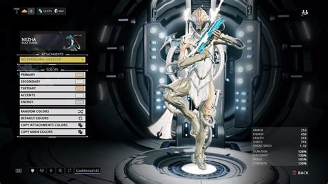 Looking For Nezha Color Scheme General Discussion Warframe Forums