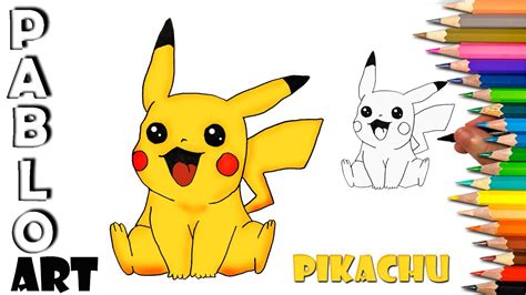 How To Draw Pikachu From Pokemon Learn To Draw Step By Step Youtube