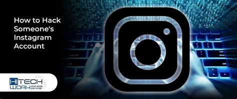 How To Hack Someones Instagram Account
