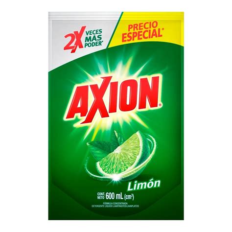 Lavatrastes L Quido Axion Aroma Lim N Ml Walmart