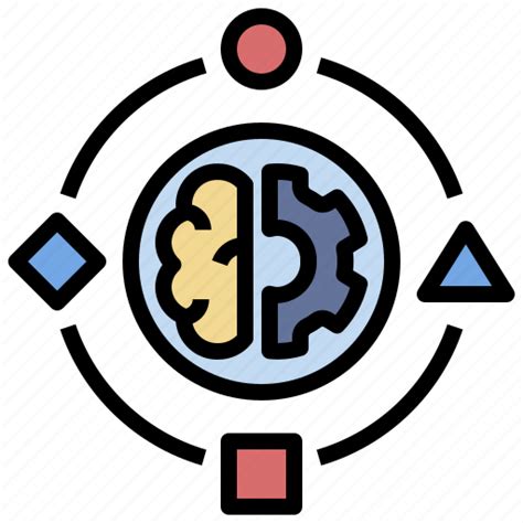 Logic Decision Intelligence Process Algorithm Icon Download On