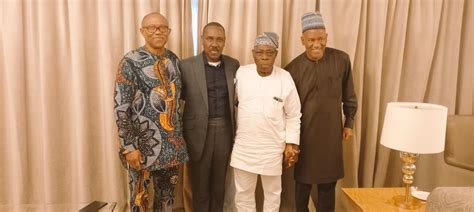 2023 Sowore Reacts As Peter Obi Baba Ahmed Others Visit Obasanjo