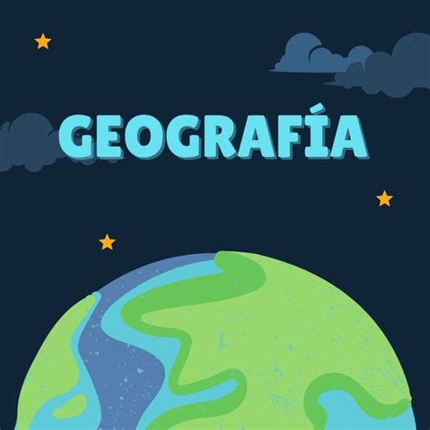 Portadas De Geografía Fáciles Y Bonitas Carátulas Imágenes