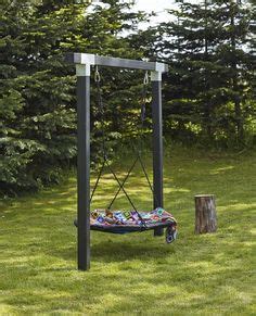 To keep children safe, every swing set should have a proper use zone. Image result for 6x6 post swing set | playground ...