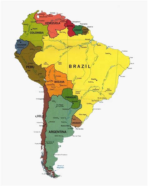 South America Country Shape Hd Png Download Kindpng