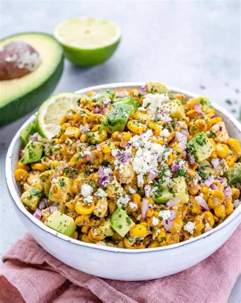 Easy Mexican Street Corn Salad Healthy Fitness Meals
