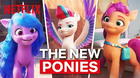 The New Ponies Compilation 🌈 My Little Pony A New Generation Netflix