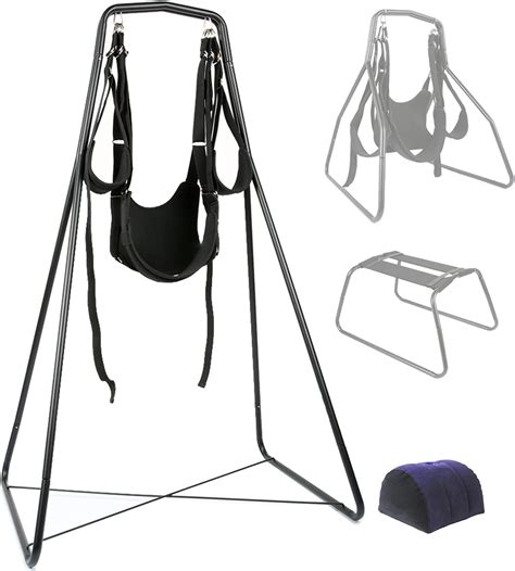 jp d ring swing chair adult sex furniture leather sex love swing black fetish heavy