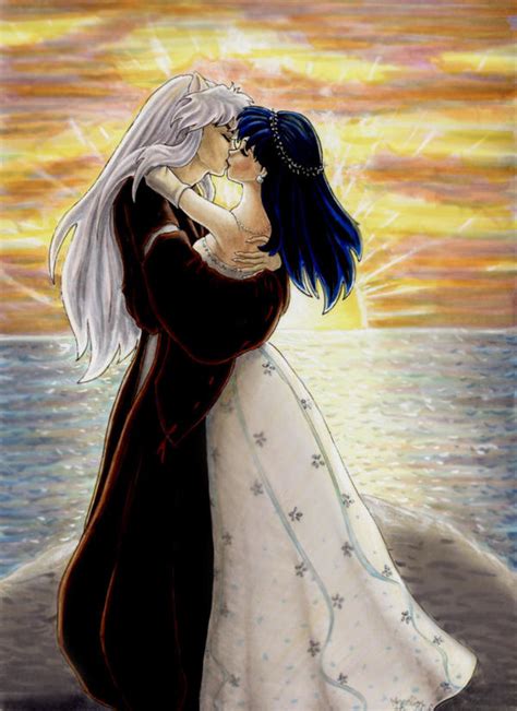 Inuyasha Lovely Sunset By Angelinacullen On Deviantart