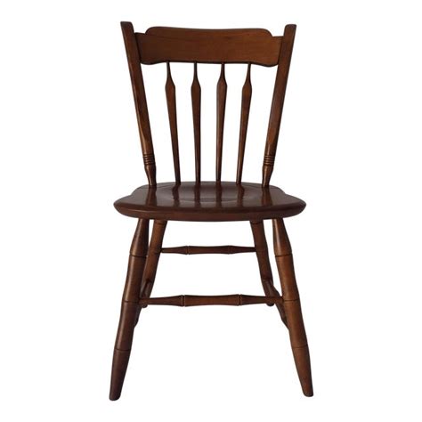Buy ethan dining chair from ion design. Ethan Allen Country Thumb-Back Dining Chair | Chairish