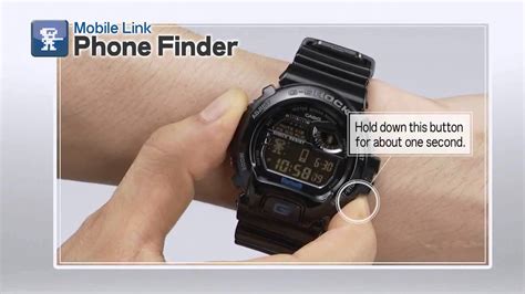 Casio G Shock Bluetooth Watch Phone Finder Feature Youtube