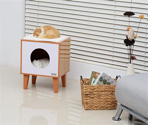 🐈 play castle cats 👇 onelink.to/castlecats. NEW! Mid-century Modern Style Cat Furniture from Pawhut ...