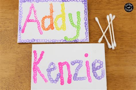 How To Make Name Art With Pointillism