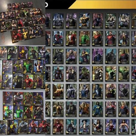 Injustice Arcade Gods Among Us Series 1 Collectible Cards Holo Foil