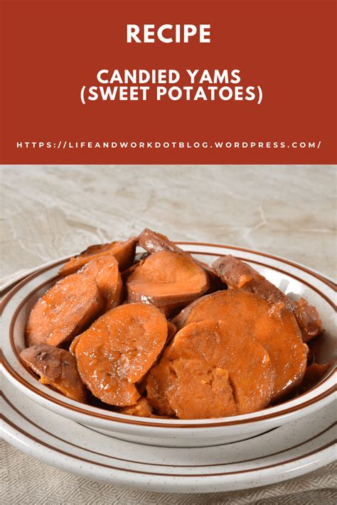 Recipe Candied Yams Sweet Potatoes