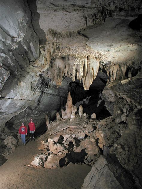 Mammoth Cave Map Underground