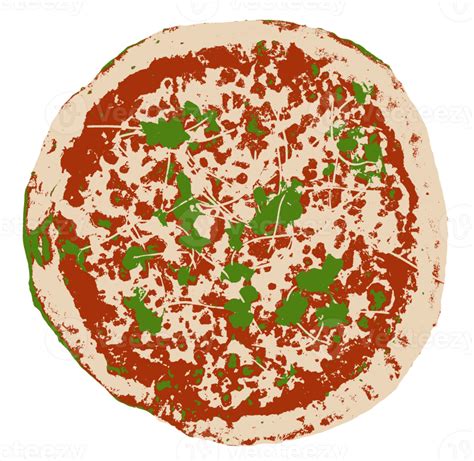 Pizza Margherita Illustration Transparent Png 21049289 Png