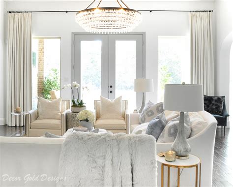 Grey And Gold Decor Gray Velvet Sofa Eclectic Living Room Sally