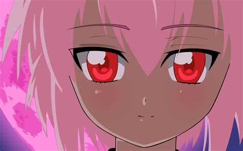 Artemis Tsukuyomi Moon Phase Anime Girls Pink Hair Red Eyes Wallpaper Resolution1920x1200