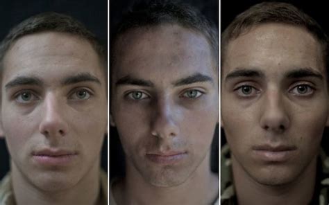 Mesmerizing Photographs Of Soldiers Faces Before And After A War