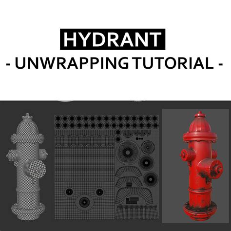 Hydrant Unwrapping Tutorial Tutorials Tips And Tricks Blender