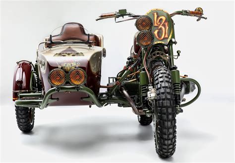 Custom 2wd Ural Sidecar Motorcycle By Le Mani Moto “from Russia With