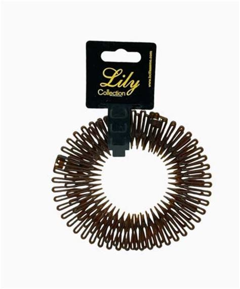 Lily Collection Flexi Combs Hair Band Rs09bk Bellissemo