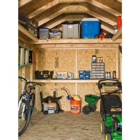 Depot delivery service is available to a range of local depots around the country. Handy Home Products Majestic 8 ft. x 12 ft. Wood Storage Shed-18631-8 - The Home Depot in 2020 ...