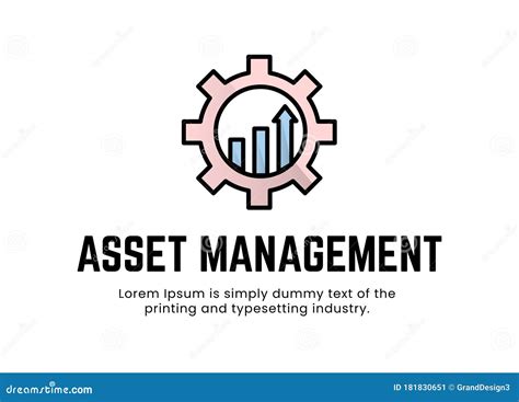 Financial Services Asset Management Logo Stock Vector Illustration