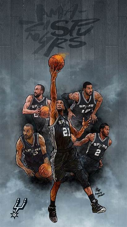 Phone Nba Basketball Spurs Wallpapers Kim Artist