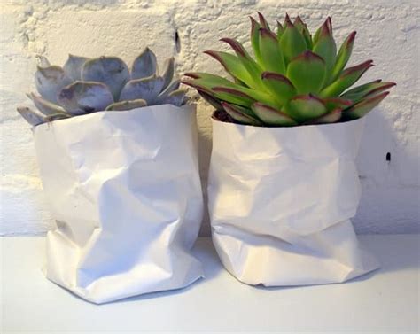 Recycle Papers Into 14 Diy Paper Plant Pots Balcony Garden Web