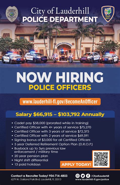 Police Recruitment And Selection City Of Lauderhill