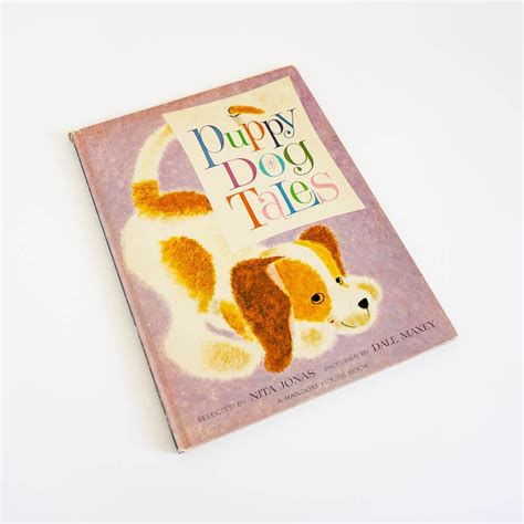 Vintage 1960s Childrens Book Puppy Dog Tales By Nita Jonas