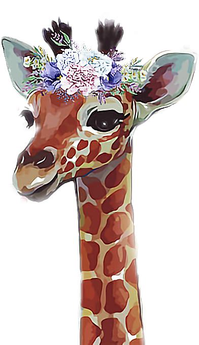 Giraffe Giraffesticker Freetoedit Sticker By Leeneetan