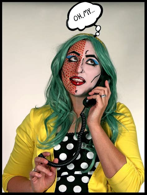 Maybe you would like to learn more about one of these? Lichtenstein painting comic book girl Halloween costume ...