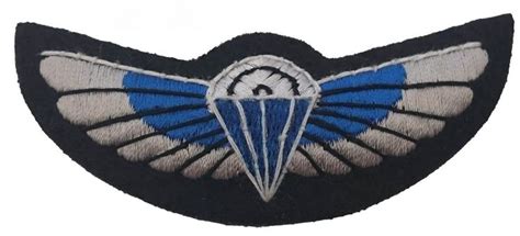 Sas Special Air Service Padded Parachute Wings Army Military Badge