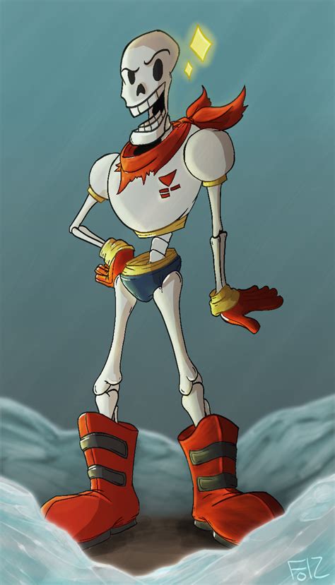 Papyrus Undertale By Folztarg On Deviantart