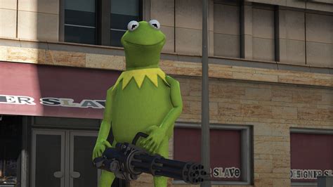 1080x1080 Gamerpic Kermit With A Gun