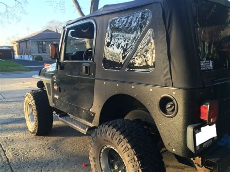 Jeep Tj Body Armour Install