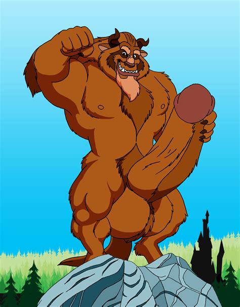 Rule 34 Beast Disney Beauty And The Beast Day Disney Front View Fur