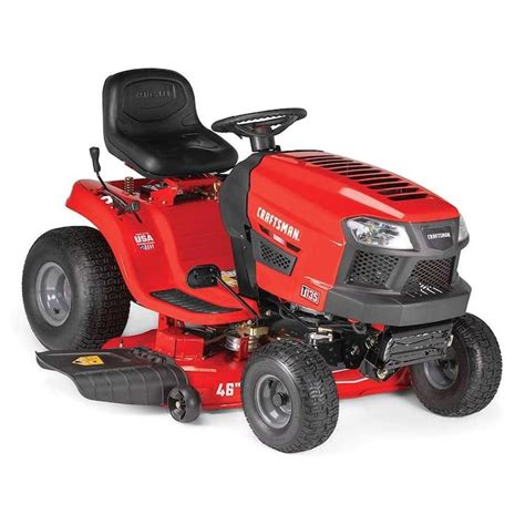 Craftsman T135 185 Hp Hydrostatic 46 In Riding Lawn Mower With